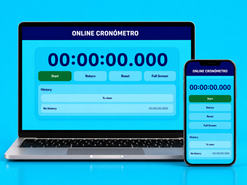 Cronômetro Online